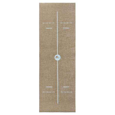 Mat de yoga Yute orgánico Natural 5 mm-4