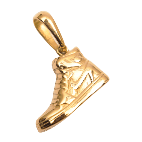 Colgante Sneaker Air Oro Laminado 18k-0