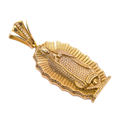 Colgante Virgen Guadalupe Oro Laminado 18k-0