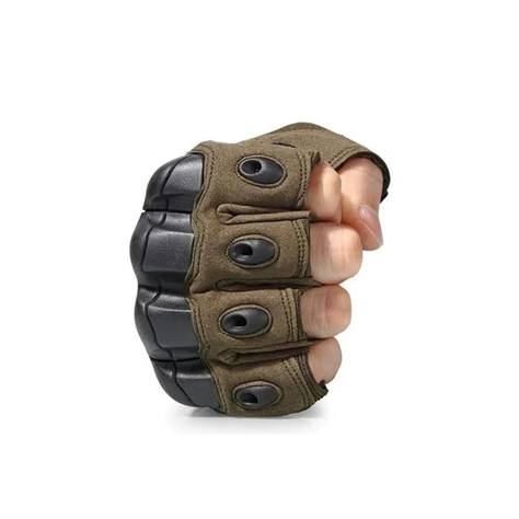 Guante Corto Táctico Militar Moto Bicicleta Airsoft -2