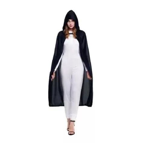 Capa Con Capucha Halloween 140 cm Unisex Disfraz Adulto-1