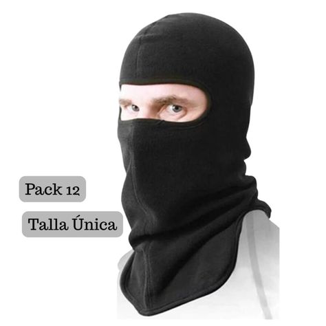 Pack 12 Balaclava Pasamontañas De Invierno Para Motos Esquí Ciclismo-1