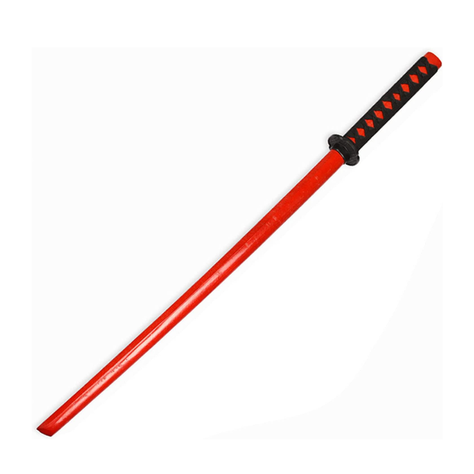 Katana Espada Samurái Madera Kendo Entrenar 73cm-0