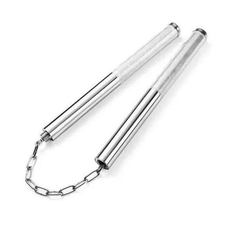 Nunchaku Metalico Baston Defensa Personal Artes Marciales-1