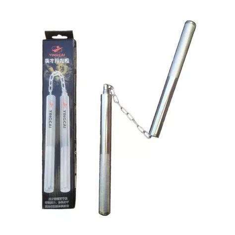 Nunchaku Metalico Baston Defensa Personal Artes Marciales-6