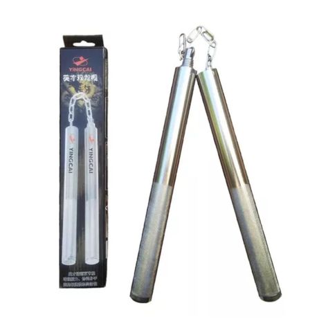 Nunchaku Metalico Baston Defensa Personal Artes Marciales-7