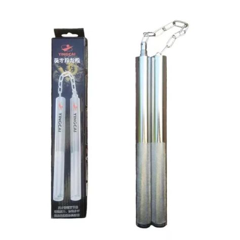 Nunchaku Metalico Baston Defensa Personal Artes Marciales-9