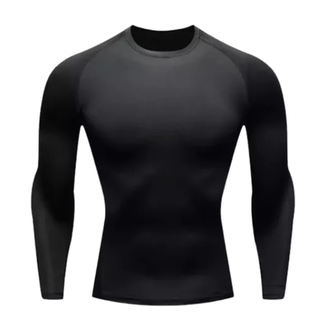 Polera Primera Capa Compresión Sin Costuras-0