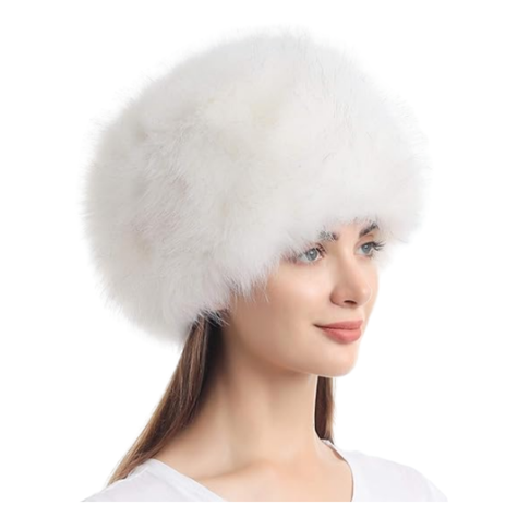 Gorro Ruso De Invierno Para Mujer Elegancia Y Calidez Ideal-1