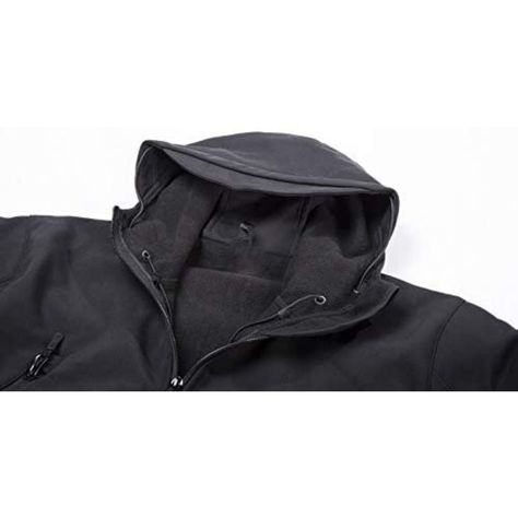 Chaqueta Softshell Tactica Militar Capucha - Impermeable-1