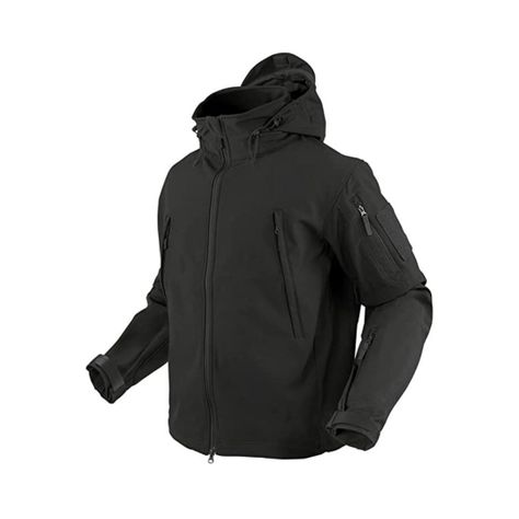 Chaqueta Softshell Tactica Militar Capucha - Impermeable-3