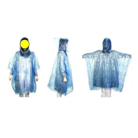 Capa Poncho Impermeable Lluvia Viento Standar Adulto Gorro-4