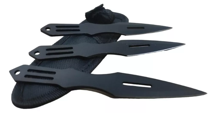 Kunai Cuchillo Lanzar Táctico Supervivencia Forro Practicar-0