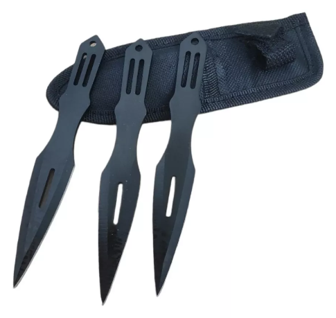 Kunai Cuchillo Lanzar Táctico Supervivencia Forro Practicar-1