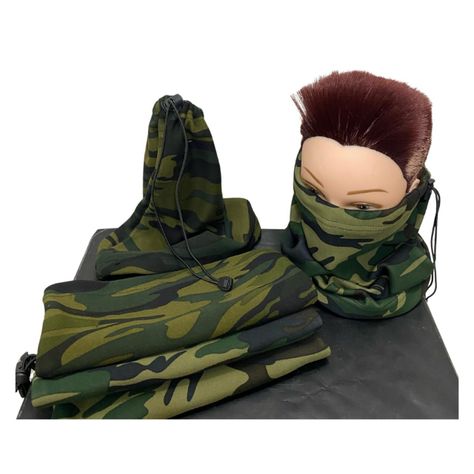 Pack 3 Cuello Polar Camuflaje Invierno Bandana Polar Unisex-0