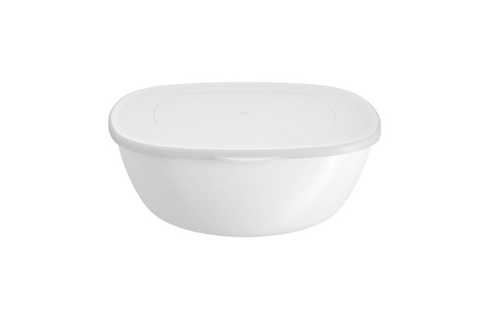 Bowl Con Tapa De Plástico 250ml Essential Blanco-0