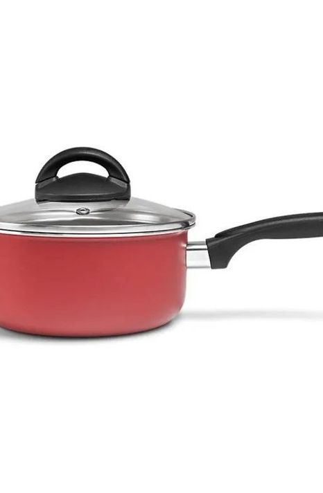 Olla Con Tapa 20 cm 2.65 L Brinox Maple Rojo-1