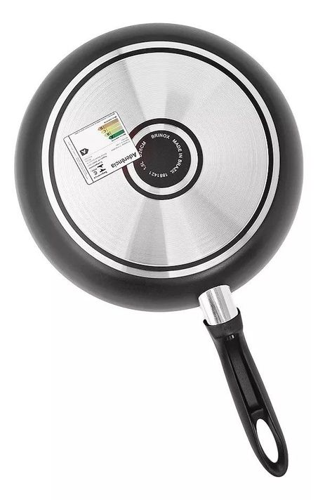 Sartén 28 cm 1,8 L Maple Brinox Gris-2