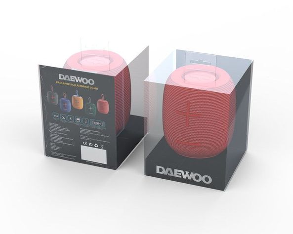 Parlante Portátil Daewoo DI-M11 Rojo-1