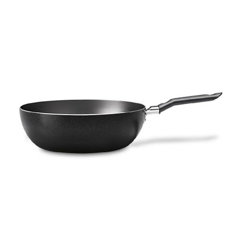 Wok 24 cm 23L Brinox Ebony Negro-0