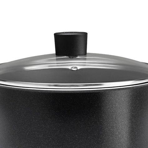 Cacerola Con Tapa Brinox Negro Ebony 24 cm 4.5 L-1
