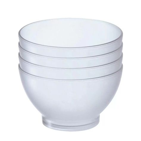 Kit 4 Bowls Cambuca Coza 500 ml Transparente-1