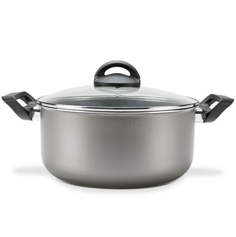 Cacerola Con Tapa 24 cm 4.5 L Brinox Maple Gris-0