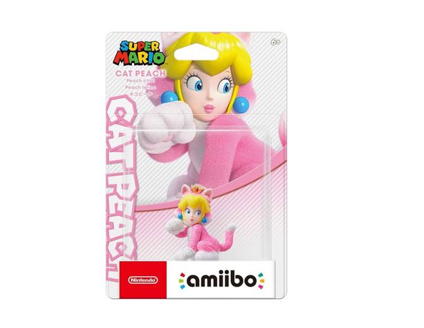 Amiibo Cat Peach (Super Mario. Collection)-0