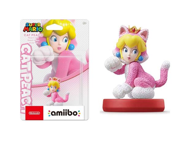 Amiibo Cat Peach (Super Mario. Collection)-1