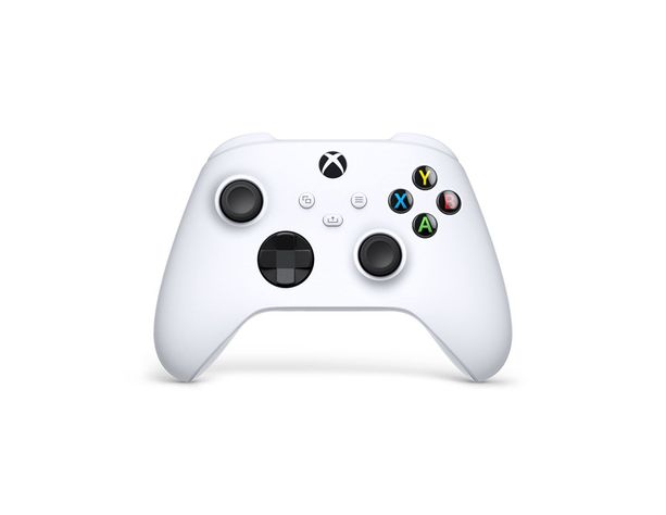Control inalámbrico Xbox Robot White-2