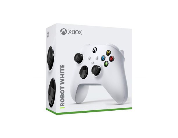 Control inalámbrico Xbox Robot White-0