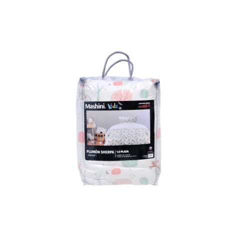 Plumón Básico sherpa 1.5 Ropa De Cama  -1