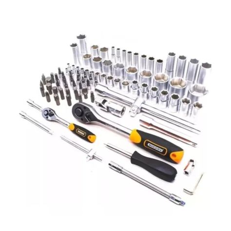 Juego De Dados 1/4 Y 1/2 - 94 Pcs Makawa Tw-94p-2