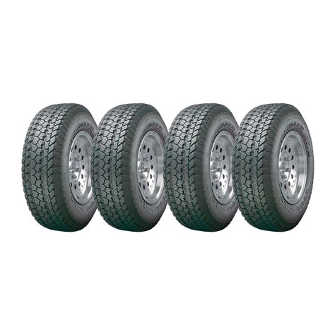 SET 4 NEUMATICOS GOODYEAR 205/75 R14 98Q WRANGLER AT/S M+S-0