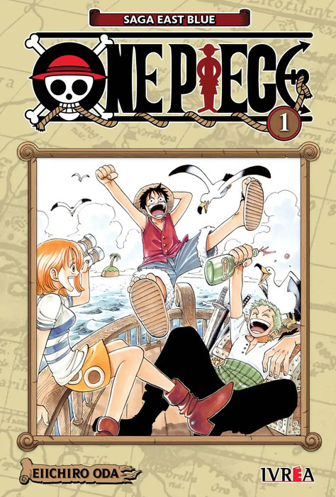 Manga One Piece 01 Ivrea Argentina-0