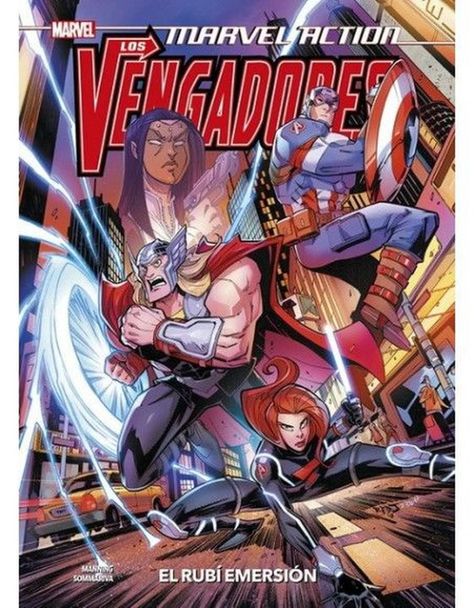Cómic Marvel Action Los Vengadores 02 El Rubi Emersion-0