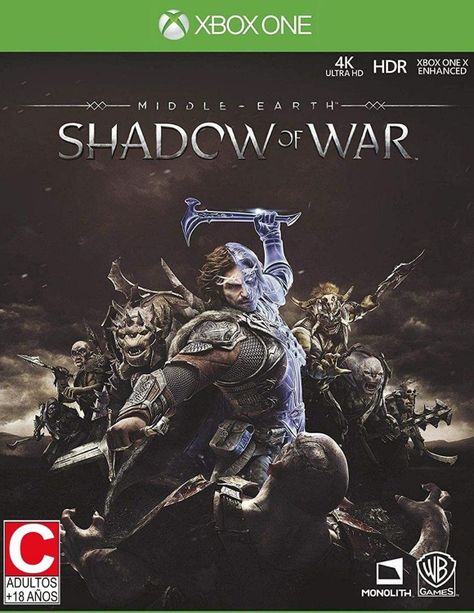Middle-Earth Shadow Of War Xbox One Fisico-0