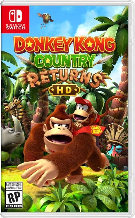 Donkey Kong Country Returns Hd Nintendo Switch Físico-0