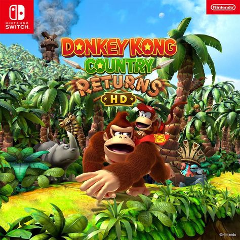 Donkey Kong Country Returns Hd Nintendo Switch Físico-1