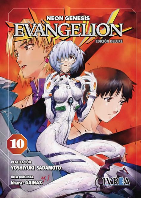 Manga Evangelion Ed. Deluxe 10 Ivrea Argentina-0
