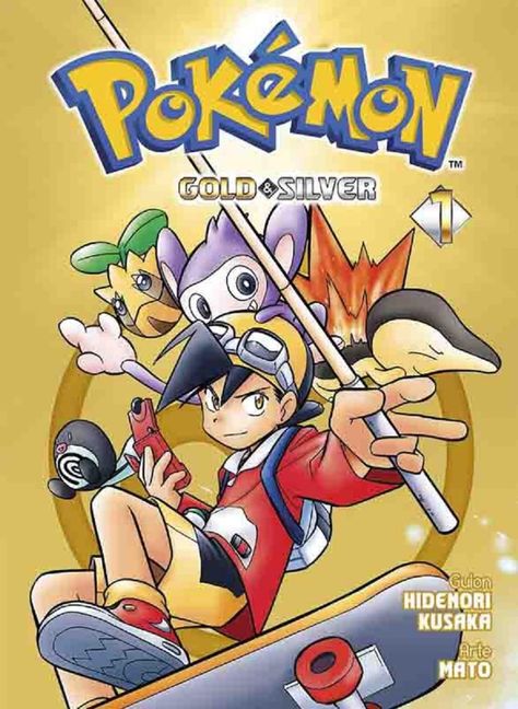 Libro Pokemon Gold & Silver 01-0
