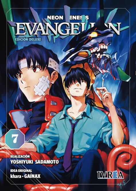 Manga Evangelion Ed. Deluxe 07 Ivrea Argentina-0