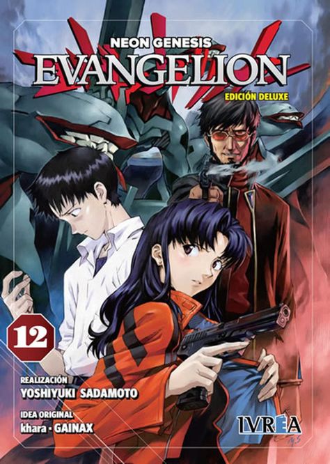 Manga Evangelion Ed. Deluxe 12 Ivrea Argentina-0