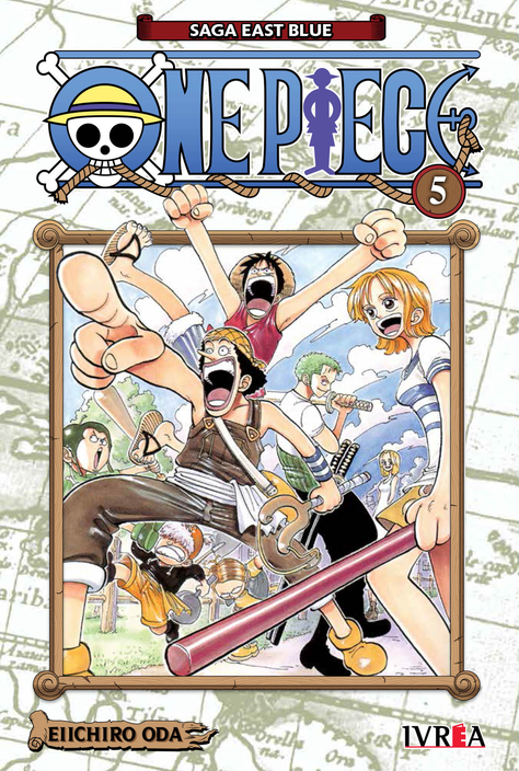 Manga One Piece 05 Ivrea Argentina-0