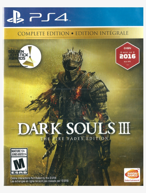 Dark Souls III The Fire Fades Edition Ps4 / Juego Físico-0