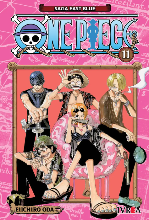 Manga One Piece 11 Ivrea Argentina-0