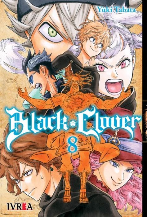 Manga Black Clover 08 Ivrea Argentina-0