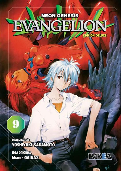 Manga Evangelion Ed. Deluxe 09 Ivrea Argentina-0