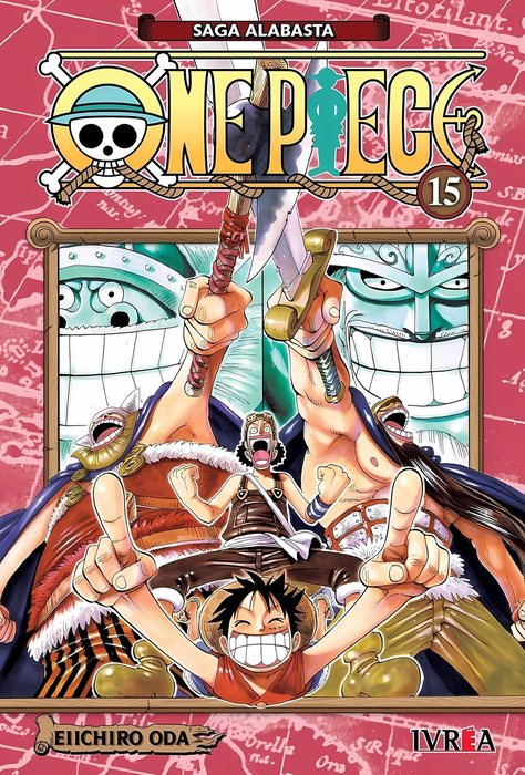 Manga One Piece 15 Ivrea Argentina-0