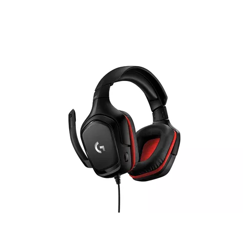Logitech G332 Audífonos Gamer, Color Negro-0